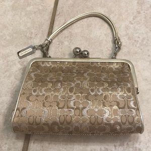 Price Drop!!!! Auth. Coach Small Handbag/Wristlet
